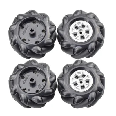 60MM-K Mecanum Wheel Compatible with 6.7mm Coupling