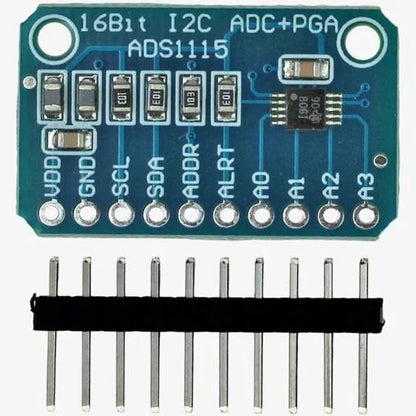 Electronic|Electronic component|ADS1115|Analog to Digital Converter|16 Bit ADC Module|16 Bit ADC|Module Converter|4 Channel|analog-to-digital|ADS1115 16-Bit|Arrow|Arrowtech |Arrowtechcart |Arrowtechcart.com