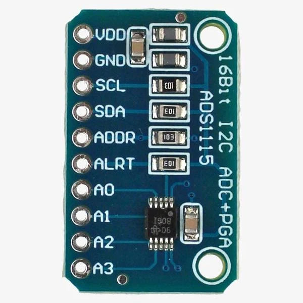 Electronic|Electronic component|ADS1115|Analog to Digital Converter|16 Bit ADC Module|16 Bit ADC|Module Converter|4 Channel|analog-to-digital|ADS1115 16-Bit|Arrow|Arrowtech |Arrowtechcart |Arrowtechcart.com