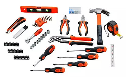 Black+Decker Professional Hand Tool Kit 154 Pcs BMT154C Orange/Black