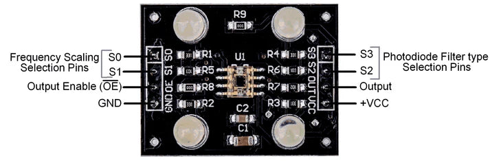 eletronic|component|eletronic component|Color Sensor|Color Recognition Sensor Module TCS3200D/TCS2300|Chassis|TCS3200D|TCS2300|Sensor Module|Sensor|Module|Arrow|arrowtech|arrow tech|arrowtechcart|arrowtechcart.com