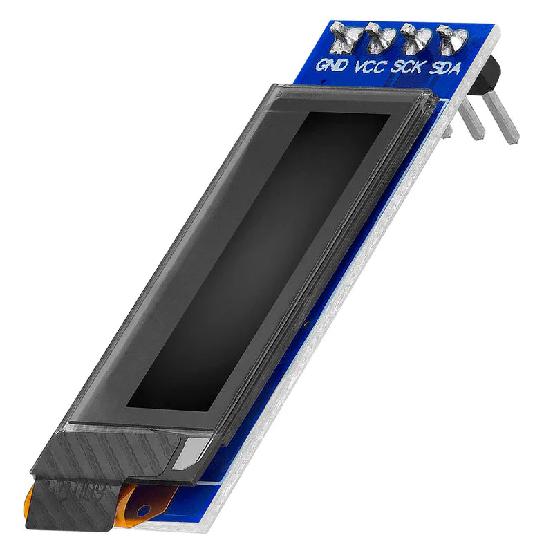 Electronic|electronic components|Components|0.91" monochrome OLED|0.91 OLED|0.91 OLED Display Module|OLED Display Module with Regulator|OLED Display|OLED Display Module|128x32 dot matrix display module with an I2C|128x32 display|Arrow|Arrow.com|ArrowTech|ArrowTechCart|ArrowTechCart.com