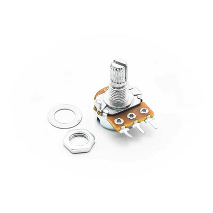 100k Ohm | Adjustable | Pot Potentiometer Potentiometer | variable resistor | resistor | 3 Pin | 7mm Shaft | electronic component | Through Hole | Arrowtech | ArrowTechCart.com