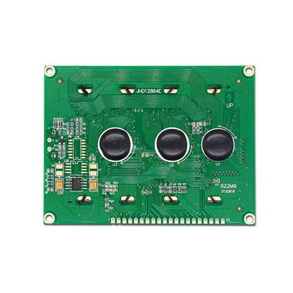 128x64 graphical LCD (Green) | Green  | graphical LCD |  Green LED backlight | Liquid Crystal Display | Graphic LCD Display | LCD 12864 | 128x64 LCD | DIY | Prototyping | electronic components | Arrowtech | arrowtechcart | arrowtechcart.com