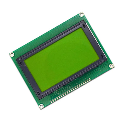 128x64 graphical LCD (Green) | Green  | graphical LCD |  Green LED backlight | Liquid Crystal Display | Graphic LCD Display | LCD 12864 | 128x64 LCD | DIY | Prototyping | electronic components | Arrowtech | arrowtechcart | arrowtechcart.com