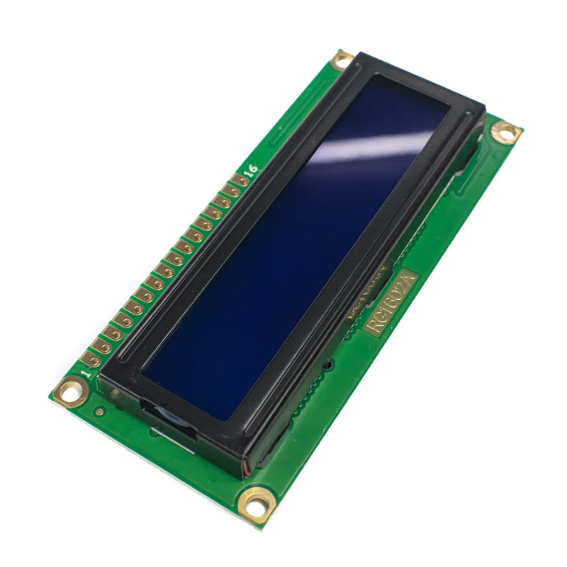  16x2 Alphanumeric LCD | Alphanumeric LCD  | LCD | LCD Display |  Displays | Soldered | Panel Display | Prototyping | LCD Display Green | Robotics| LCD 1602 | Arrowtech | arrowtechcart | arrowtechcart.com