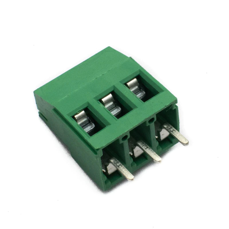 Electronic|Electronic component|3 Pin Screw Type PCB Terminal Block|PCB Terminal Block|Terminal Block|5mm Pitch|5mm Pitch Terminal Block|5.08mm PCB Terminal Block|3 Pin 5.08mm|Tin-plated brass|Nickel-plated brass|Arrow|Arrowtech|Arrowtechcart|Arrowtechcart.com