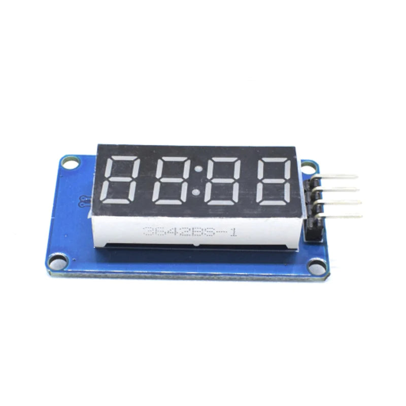 4 digit multiplexed seven segment Led Display Module