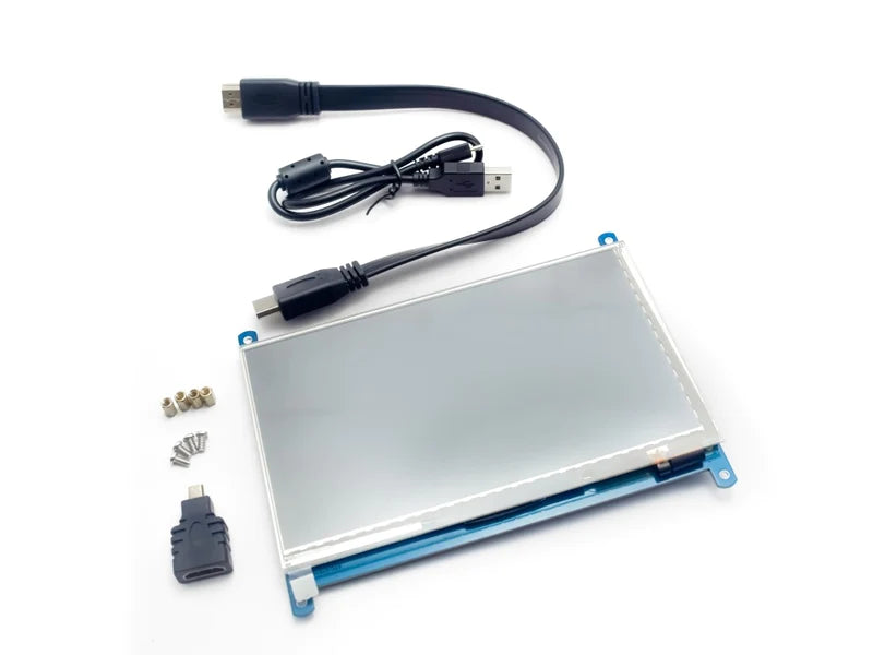 7 Inch HDMI LCD (H) 1024x600 IPS Capacitive Touch - Waveshare