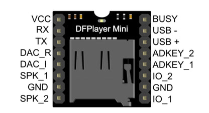 HW 247 DF Mini Player Mini MP3 Player Module For Arduino