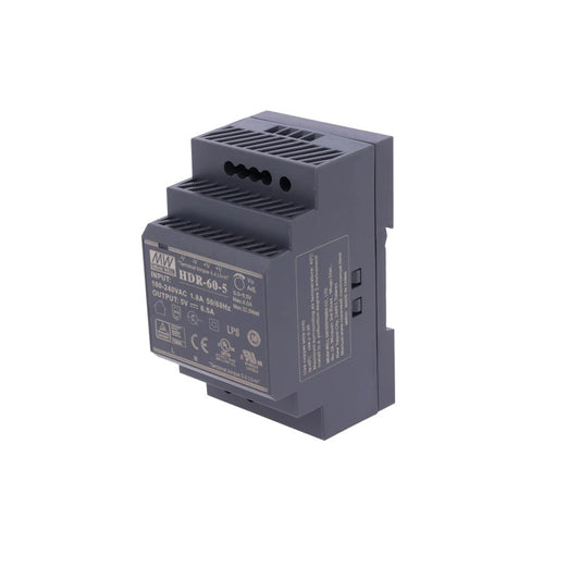 HDR-60-5 Mean well SMPS - 5V 6.5A 32.5W Din Rail Metal Power Supply