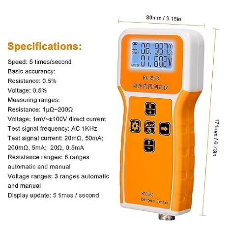 Portable RC3563 100V IR Tester