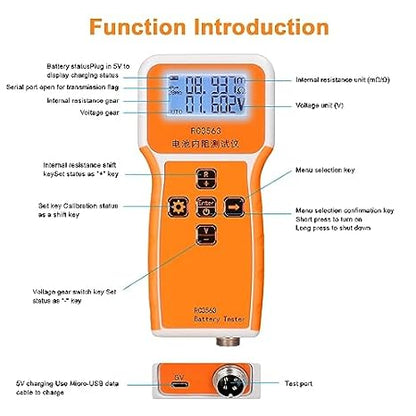 Portable RC3563 100V IR Tester