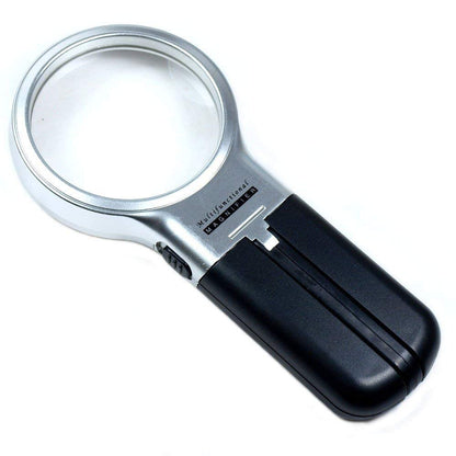 Reading Magnifier (3-in-1 with 3X Zoom & 2 LED Lights)