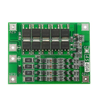 4S 40A 14.8V 16.8V 18650 Lithium Ion BMS Protection Board