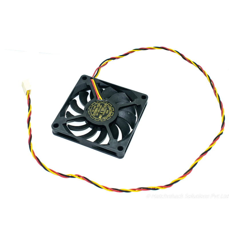 Brushless DC Cooling Fan 13 Blade 12V 7010 70x70x10mm 3 pin wires connector