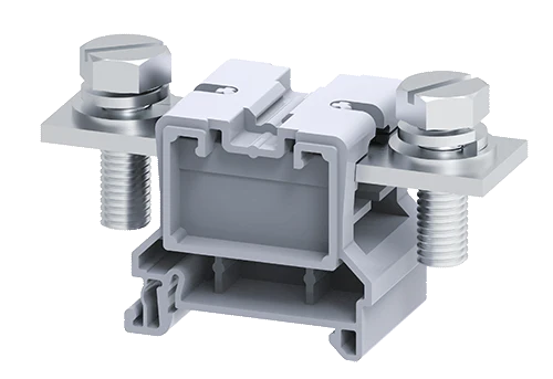 Connectwell CBB95LS 95 sq mm Feed through Slotted Bolt Type Terminal Block