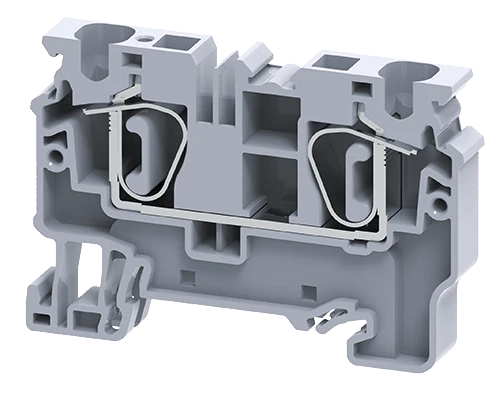 Connectwell CX6 6 sq.mm Feed Thru Spring Clamp Terminal Block