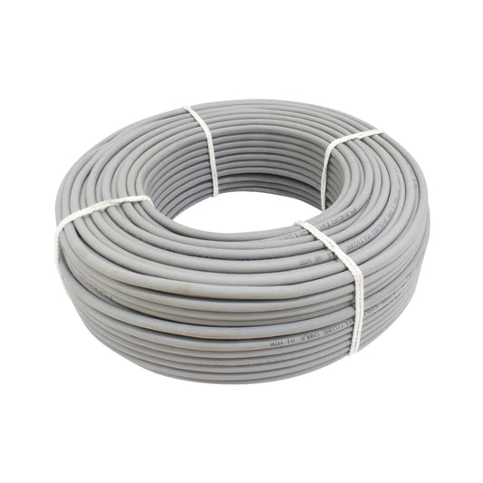 5 Core 14/.132mm Dark Grey Shielded Cable (90 Meter)