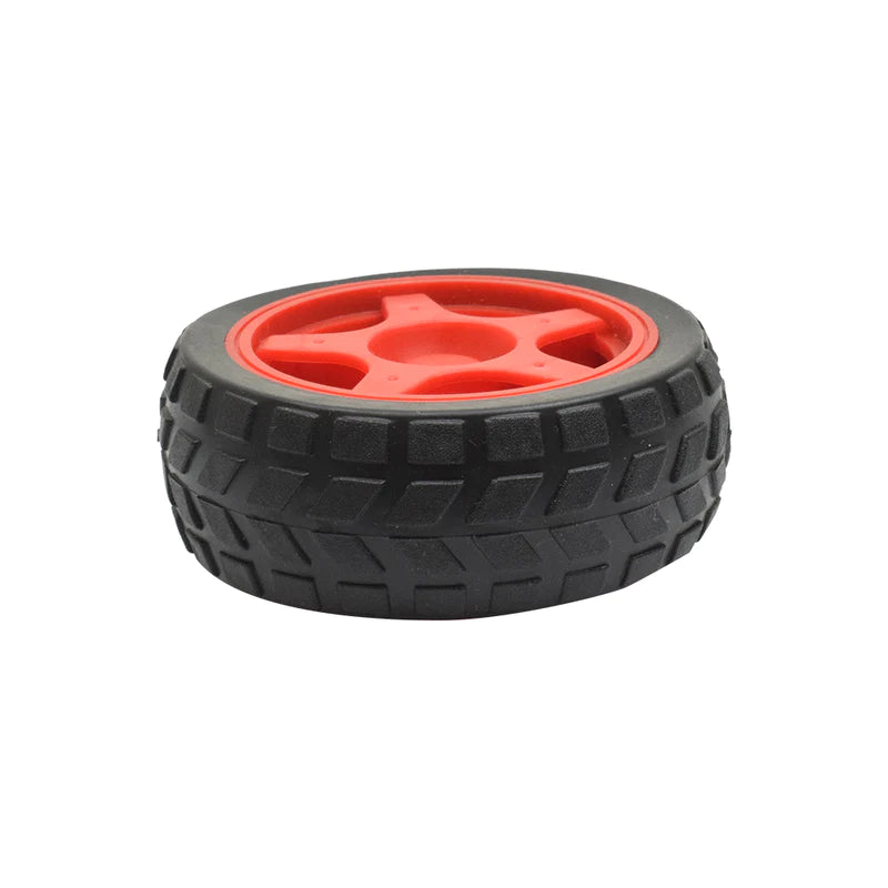 65mm RED Wheel For BO Motors (Pack of 2)