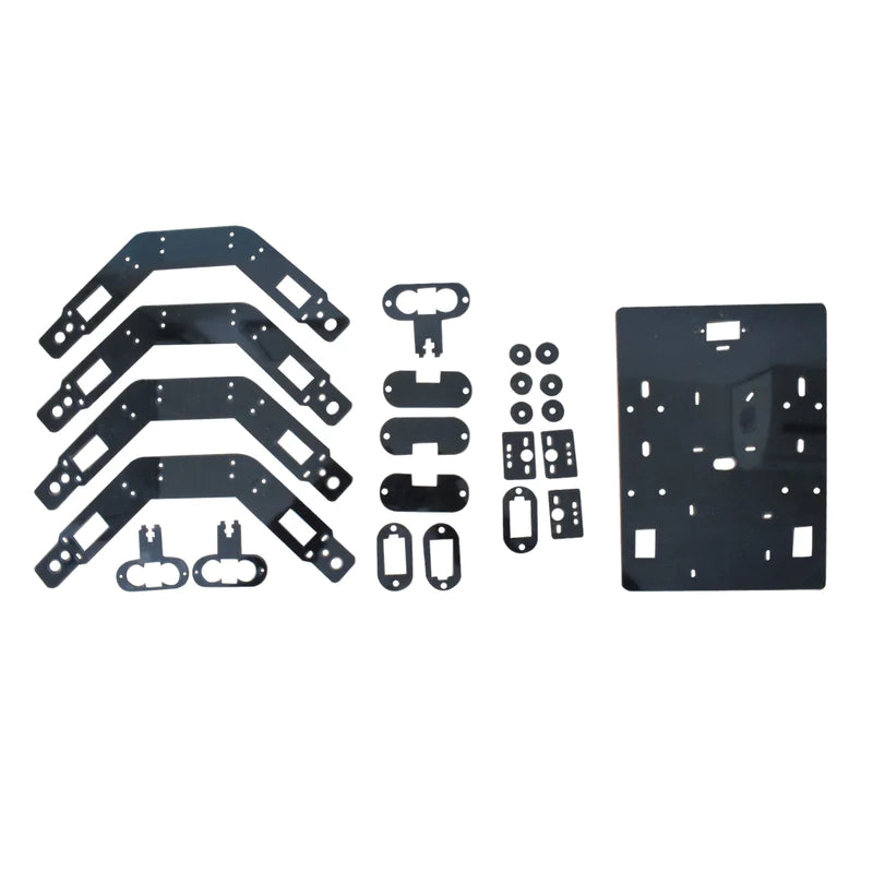 4 Wheel Tank DIY Robot Chassis Kit