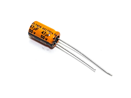 Keltron 47µF 50V Electrolytic Capacitor