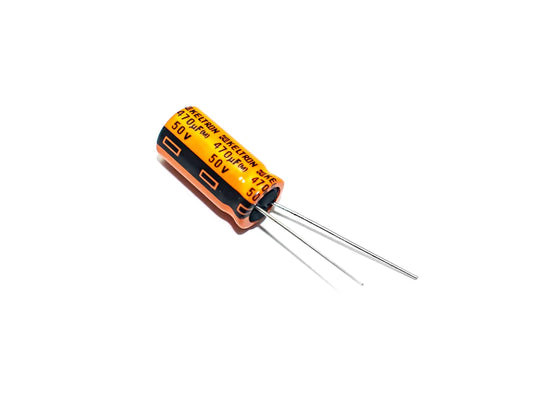 Keltron 470µF 50V Electrolytic Capacitor