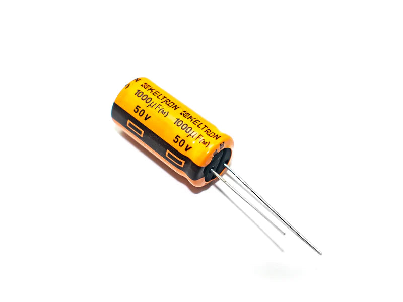 Keltron 1000µF 50V Electrolytic Capacitor