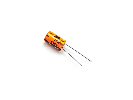 10µF 450V Electrolytic Capacitor