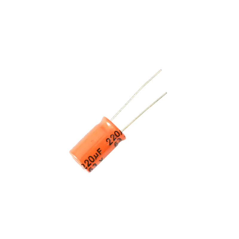 Leone 220µF 63V Electrolytic Capacitor