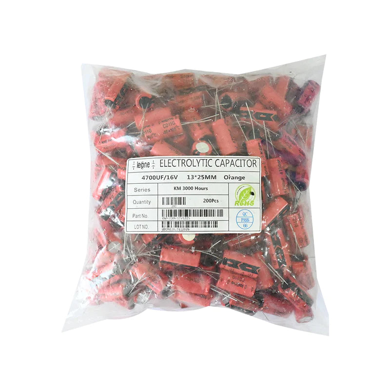 Leone 4700uF 16V Electrolytic Capacitor