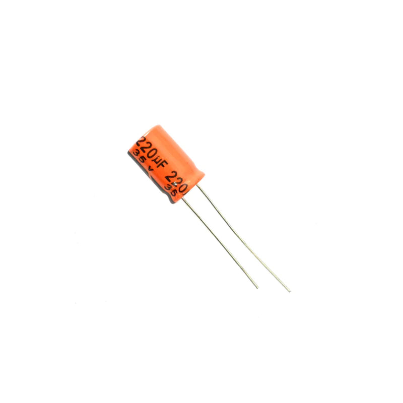 Leone 220uF 35V Electrolytic Capacitor