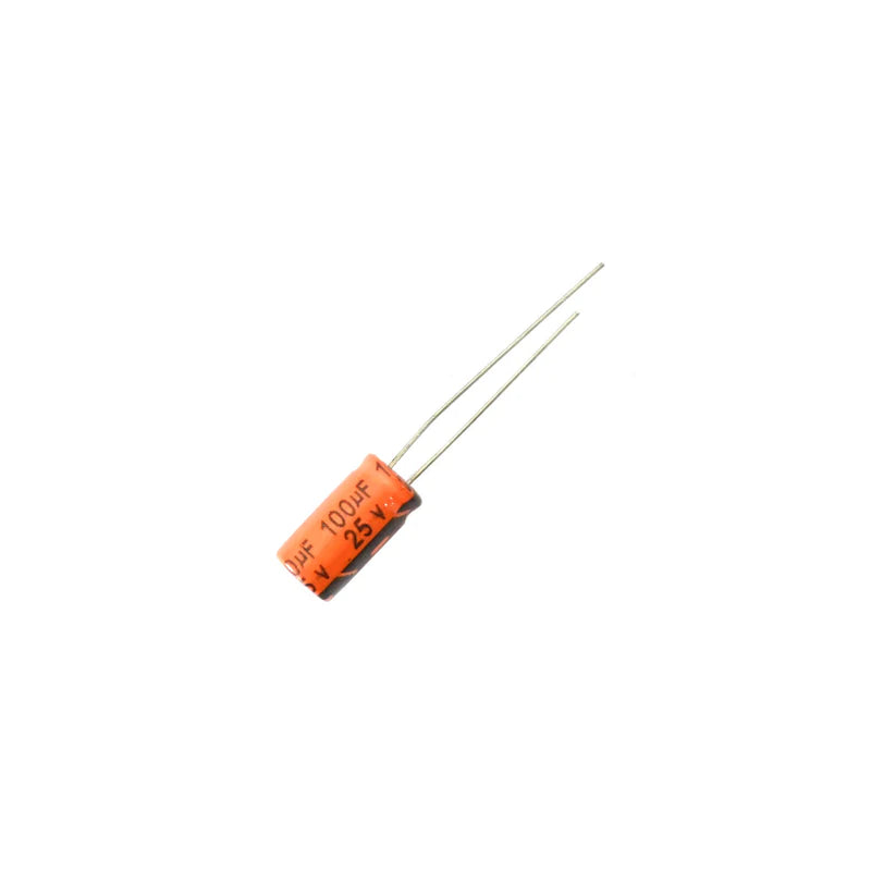 Leone 100uF 25V Electrolytic Capacitor