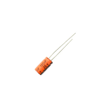 Leone 100uF 25V Electrolytic Capacitor