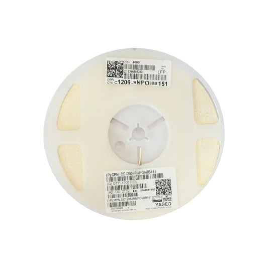 YAGEO 150pf 0.15nf 50V 1206 SMD Capacitor