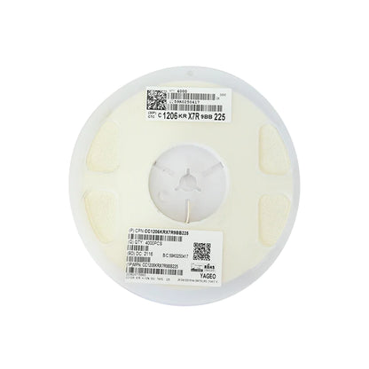 YAGEO 2200nf 2.2uf 50V 1206 SMD Capacitor