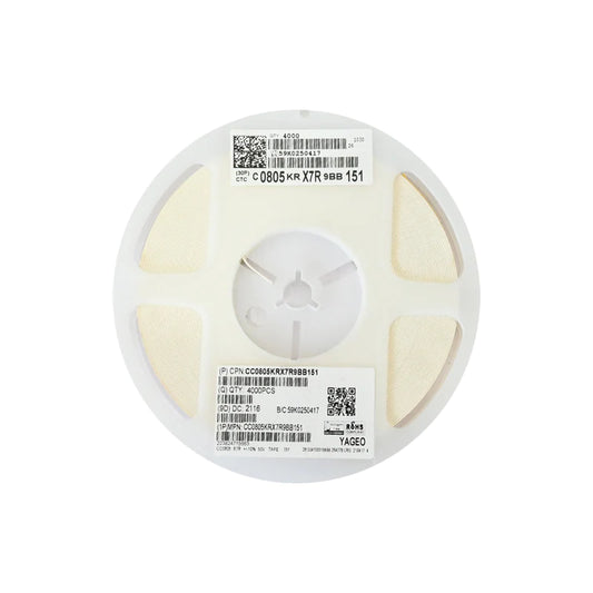 YAGEO 150pf 151 50V 0805 SMD Capacitor