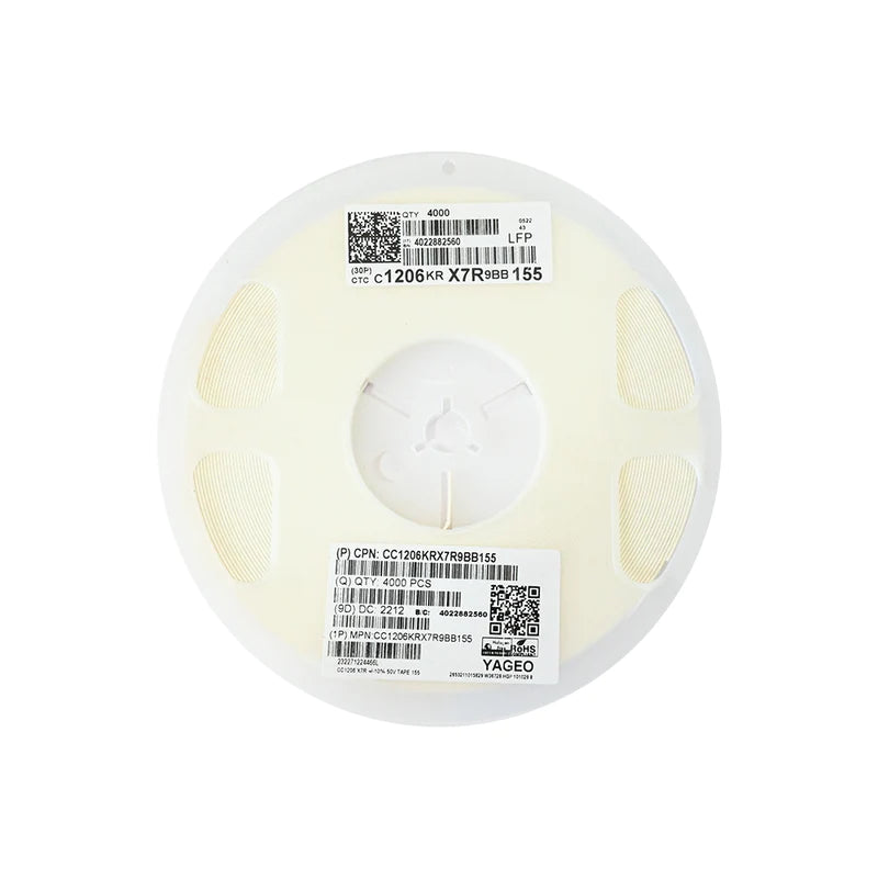 YAGEO 155 1.5uf 50V 1206 SMD Capacitor