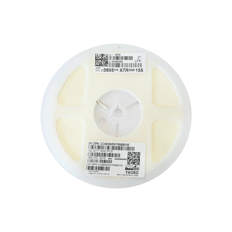 YAGEO 1500nf 1.5uf 50V 0805 SMD Capacitor