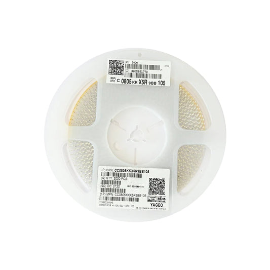 YAGEO 1uf 50V 0805 SMD Capacitor