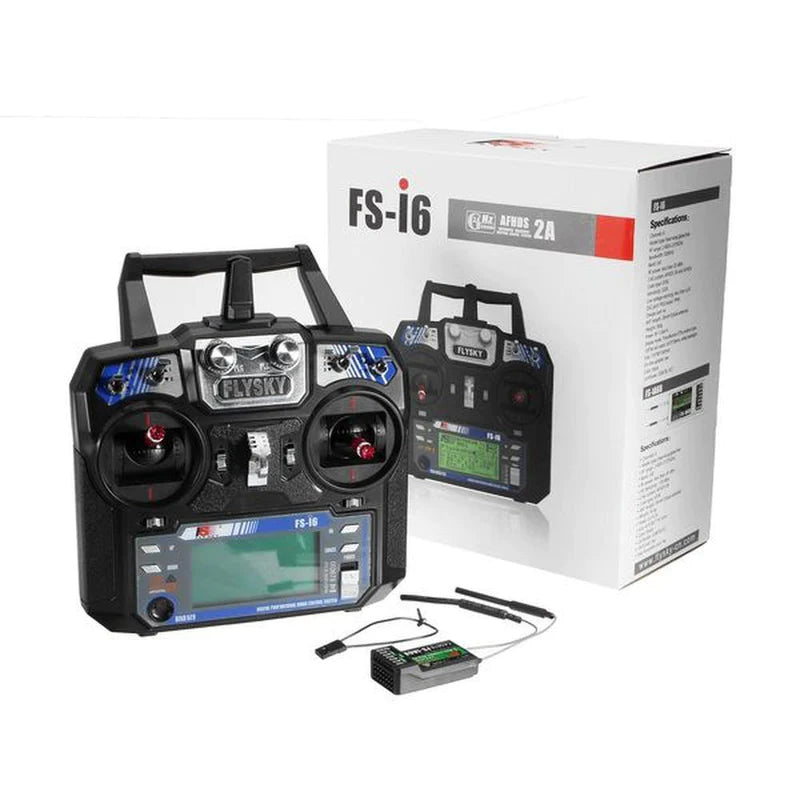 FlySky FS-i6 2.4GHz 6CH PPM RC Transmitter With FS-iA6B Receiver