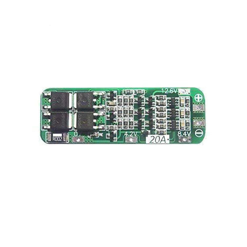 3S 20A 18650 Lithium Battery Protection Board
