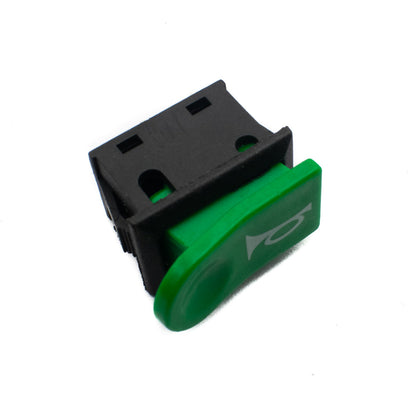 Universal Horn SPST Momentary Push Switch Green