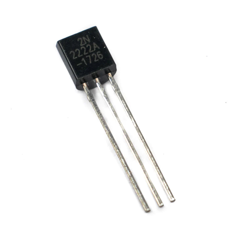 2N2222 NPN Bipolar Transistor TO-92 Plastic Package