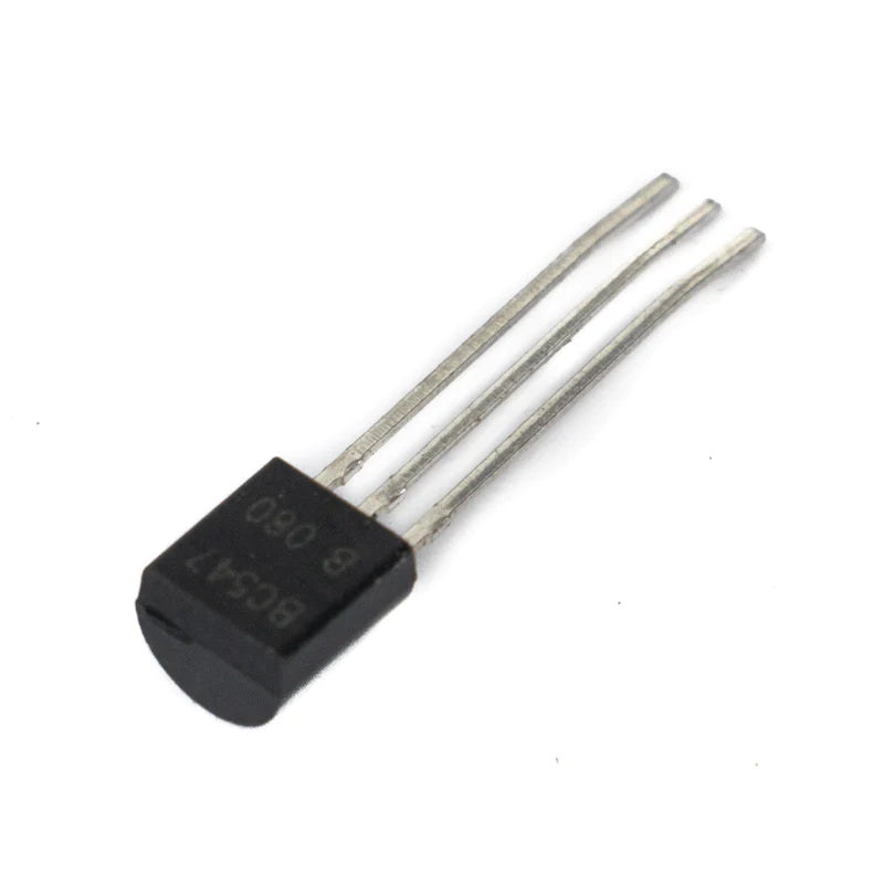 BC547 NPN General Purpose Transistor (BJT) 45V 100mA TO92