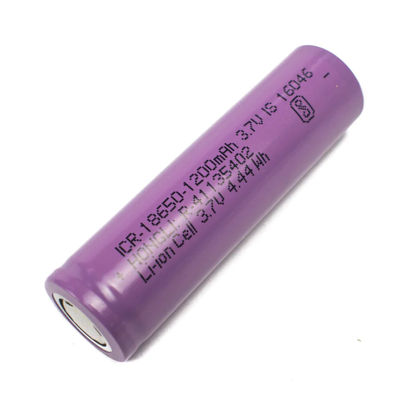 1200mAh ICR18650 3.7V Lithium-Ion Battery