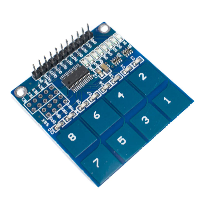 TTP226 - 8 Channel Capacitive Touch Sensor Module