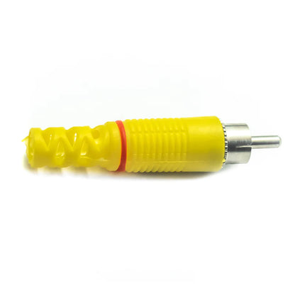 RCA Plug Solder Connector Male (Yellow)