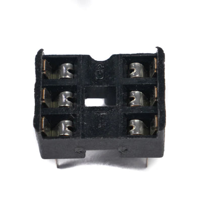 6 Pin DIP IC Base or IC Socket