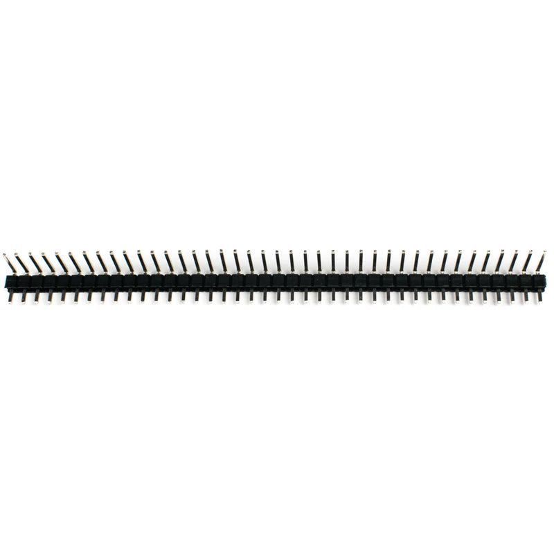 2.54mm 1x40 Pin 90 Degree Male Single Row Header Strip